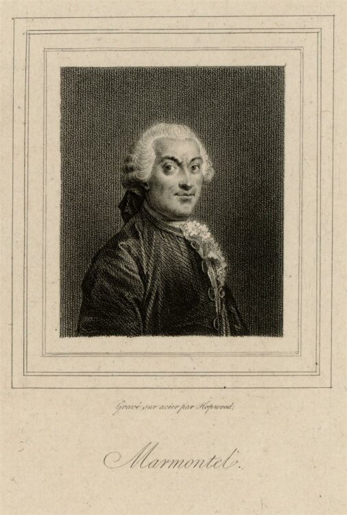 unbekannt - Portrait Jean-François Marmontel -...