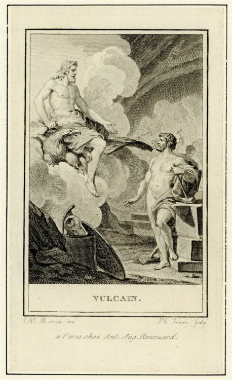 Ph. Triere - Vulcan - Kupferstich - ca. 1780