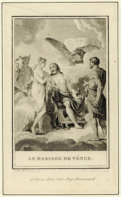 Ph. Triere - Le Mariage De Vénus - Kupferstich - ca. 1780