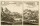 Merian - Ansichten aus Ziegenberg und Ludwigstein - Kupferstich - o.J.