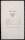 SS Washington (United States Lines) - Dinner - Menükarte - 25.10.1934