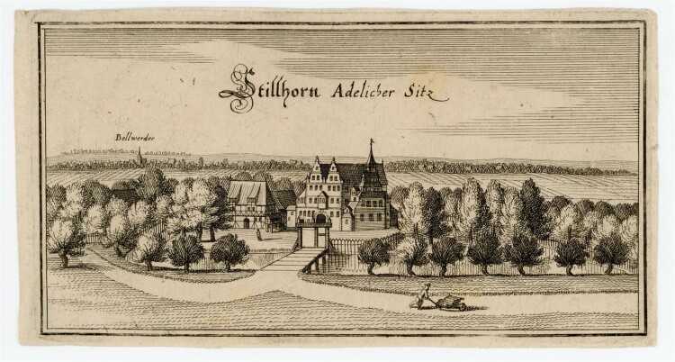 Matthäus Merian - Ansicht Stillhorn (heute...