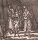 Manfred Butzmann - Figurengruppe (Südamerika) - Ätzradierung - o.J.