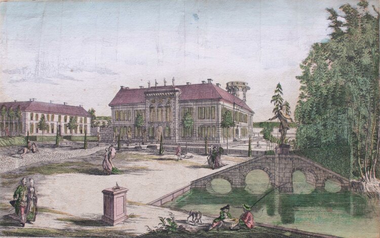 Jean B. Winckler - Neptunbrücke (Schlosspark...