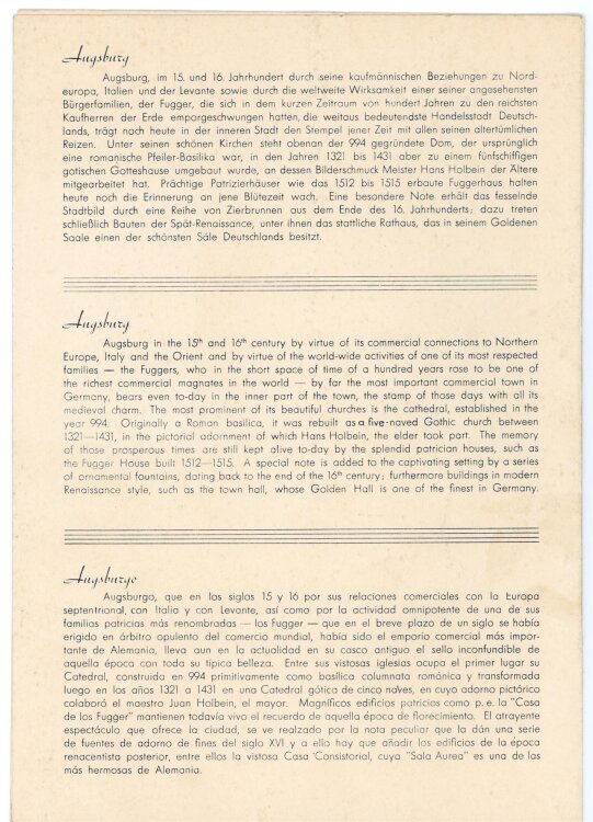 S.S. Columbus (Round South America Cruise, North German...