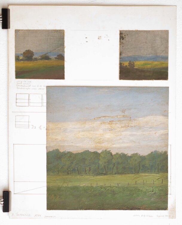 Filius Fritz Klein - Landschaft nach E. A. Hoffmann -...