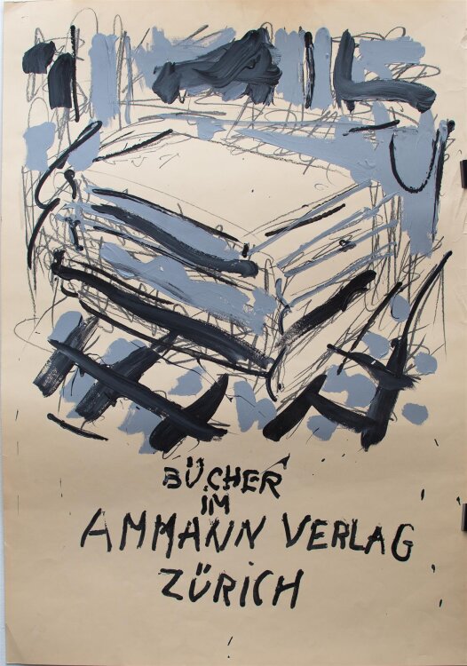 Christian Lindow - Bücher im Amman Verlag III - Mischtechnik - 1982