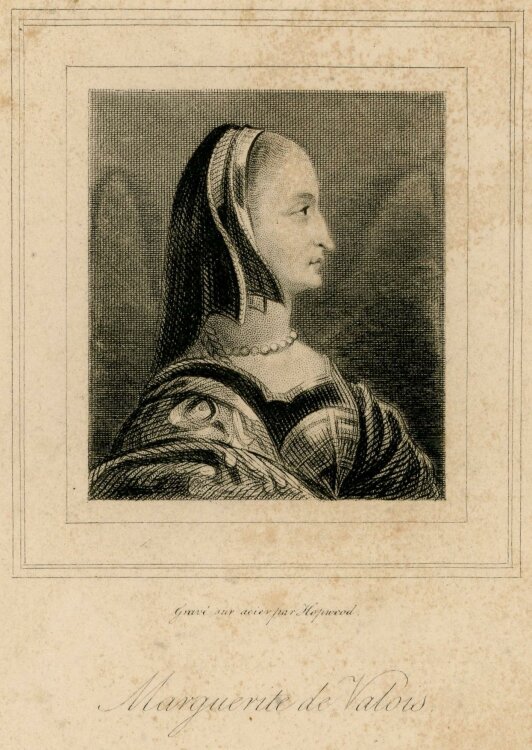 James Hopwood - Bildnis der Marguerite de Valois -...
