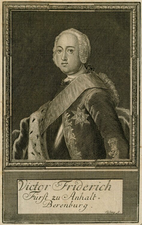Johann Christoph Sysang - Bildnis des Viktor Friedrich...
