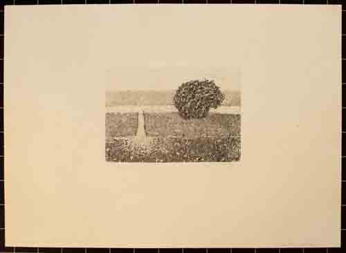 Friedrich Henkel - Strandzugang - Radierung - 1968