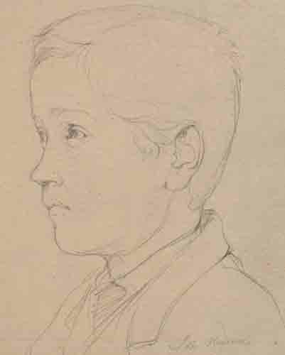 Johannes Hanse - Porträt eines Jungen -...
