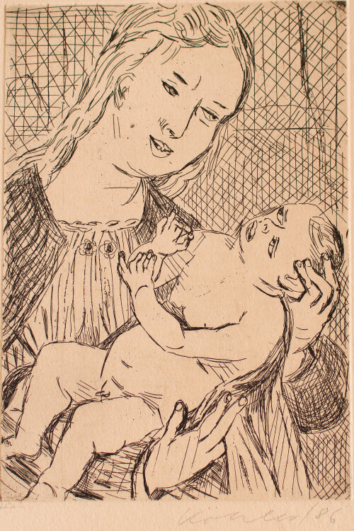 Jürgen Köhler - Madonna - Maria mit Jesusknaben...
