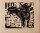 Sigrid Noack - Wisente - Holzschnitt - 1980