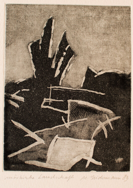 Martin Seidemann - Märkische Landschaft -...