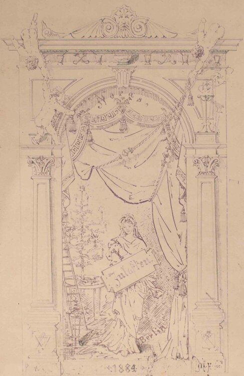 M.H. Fee, M. Finttad - Nora´s Julaften - Pause? - 1884