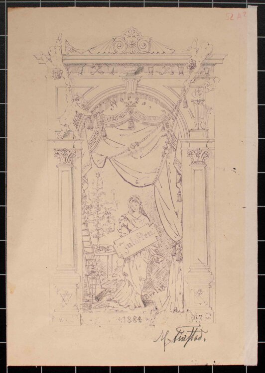 M.H. Fee, M. Finttad - Nora´s Julaften - Pause? - 1884