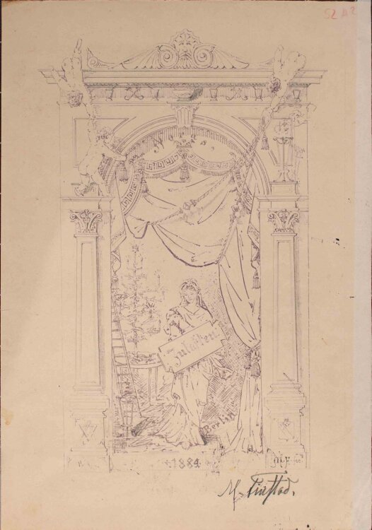 M.H. Fee, M. Finttad - Nora´s Julaften - Pause? - 1884