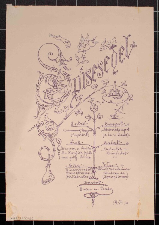M.H. Fee, M. Finttad - Nora´s Julaften - Pause? - 1884