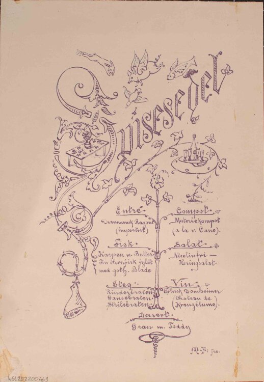 M.H. Fee, M. Finttad - Nora´s Julaften - Pause? - 1884