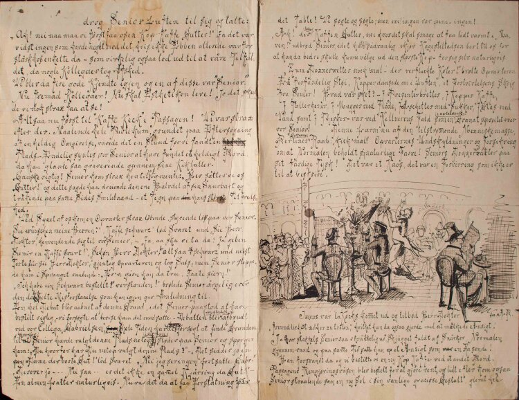 A.F. - Kaffeegeschichte aus Berlin - Dokument - 1883