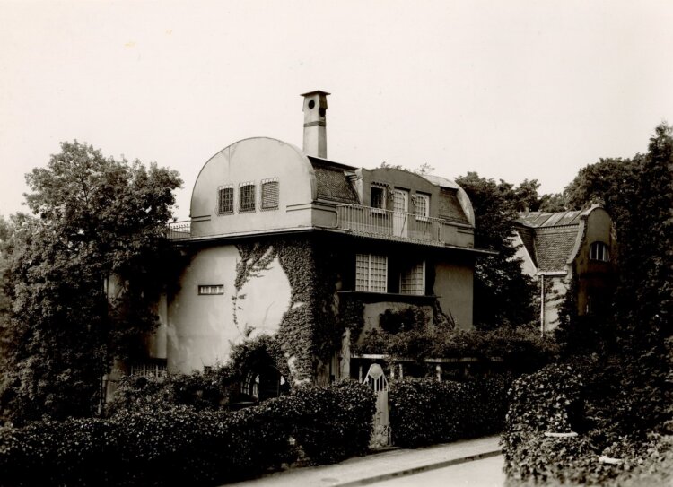 Unbekannt - Kleines Haus Glückert, Künstlerkolonie Mathildenhöhe, Darmstadt - Fotografie, Reproduktion - 1901