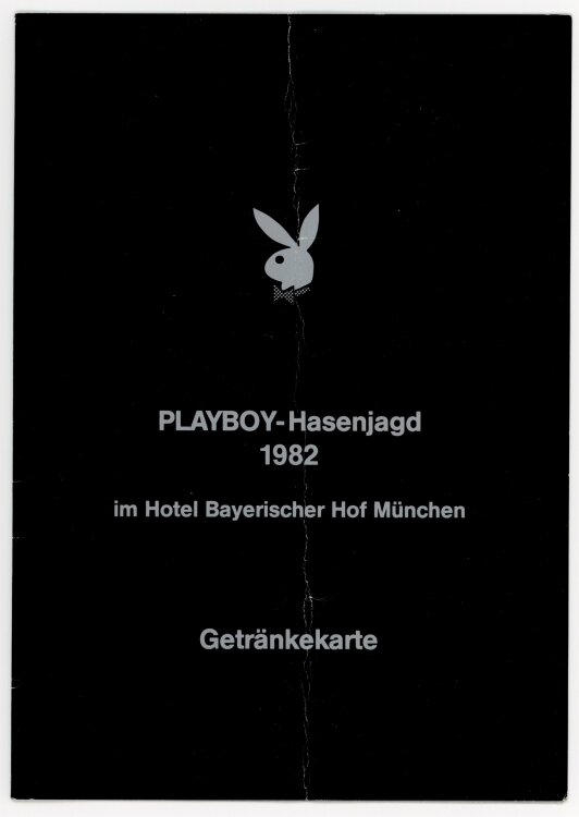 PLAYBOY-Hasenjagd - Hotel Bayerischer Hof -...