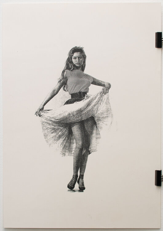Unbekannt - Brigitte Bardot (1934) - Lithografie - o.J.