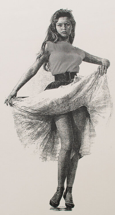 Unbekannt - Brigitte Bardot (1934) - Lithografie - o.J.