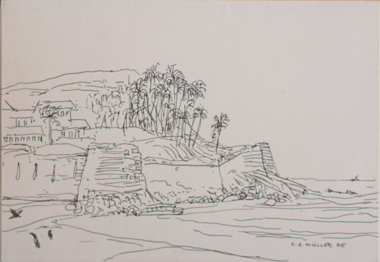 Karl Erich Müller - Das Fort Aguada (Goa), Indien -...