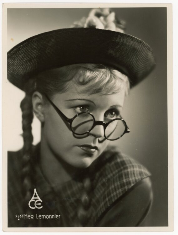 Pressebilder ACE - Sängerin Meg Lemonnier (1905-1988) -  - o.J.