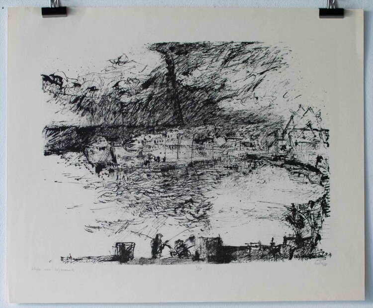 Bernt Wilke - Hafen von Uljanowsk (Russland) -...