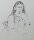 Bernt Wilke - Tamara - Lithografie - 1975