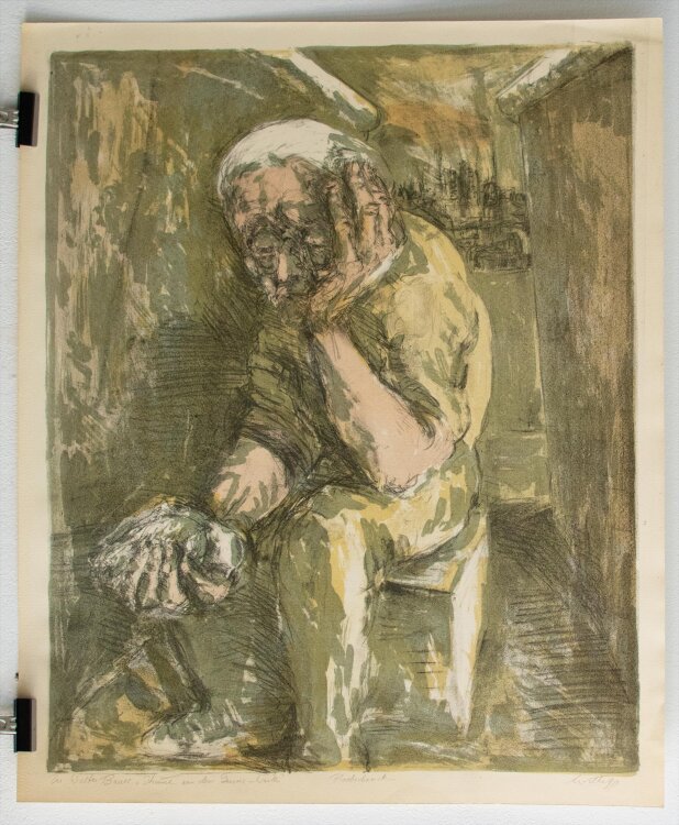 Bernt Wilke - Illustration zu Walter Bauer (1930) - Lithografie - 1990