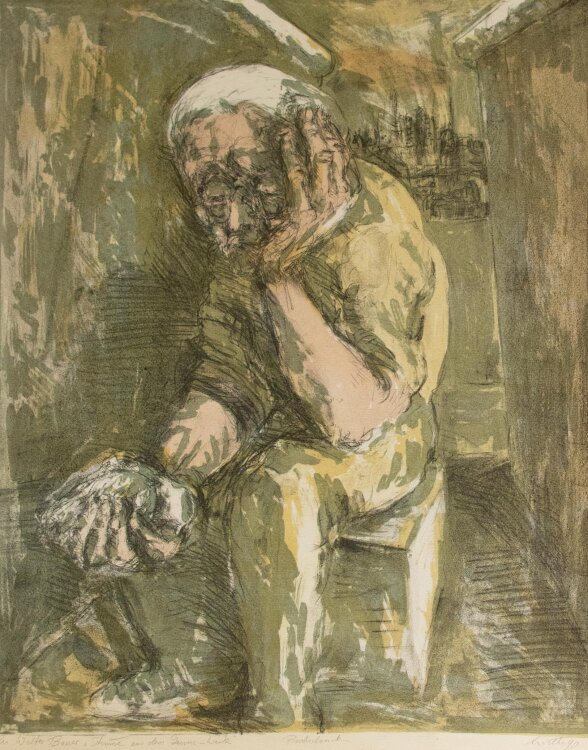 Bernt Wilke - Illustration zu Walter Bauer (1930) - Lithografie - 1990