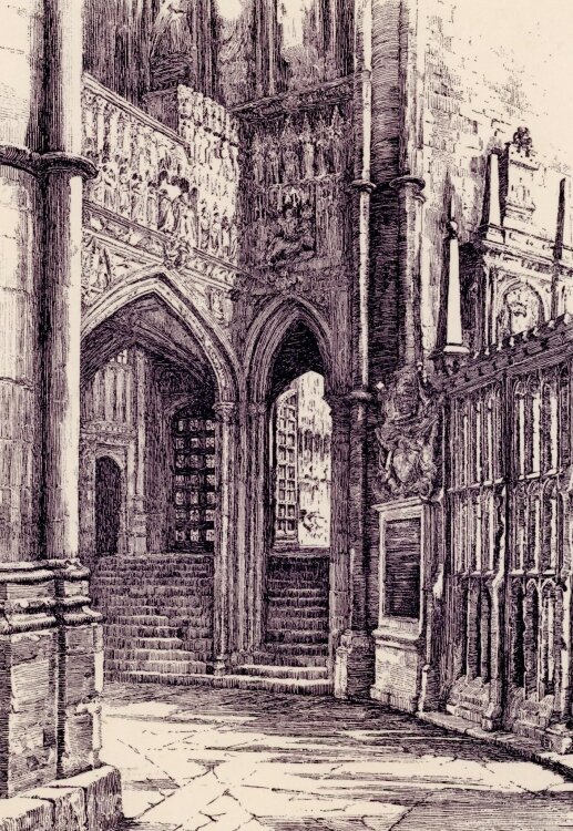 Adeline S. Illingworth - Westminster Abbey, London -...