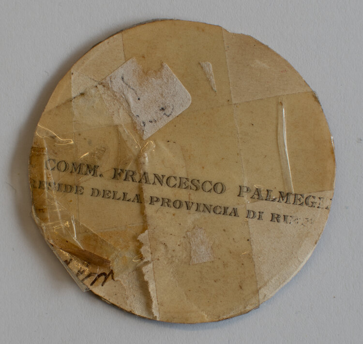 Miniatur Portrait Dame Italien Frauenporträt Malagrida Macerata 19. Jh.