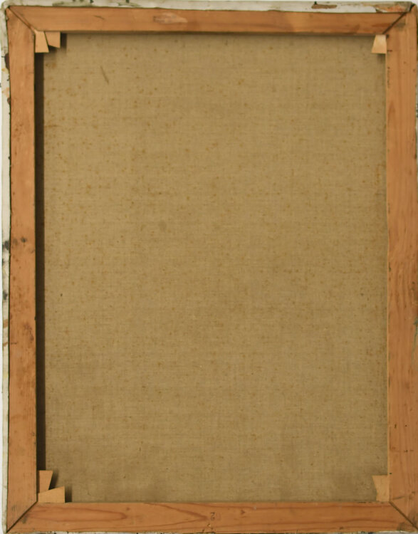 Willi Schmid - Frauenporträt Ruth Siller - 1951 - Öl auf Leinwand