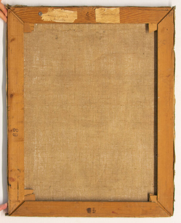 Willi Schmid - Frauenporträt Margarethe Schmid (Ehefrau des Künstlers) - 1933 - Öl auf Leinwand