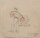 Unbekannter Künstler - Ein Wasserträger in Venedig - Bleistiftzeichnung - 1869