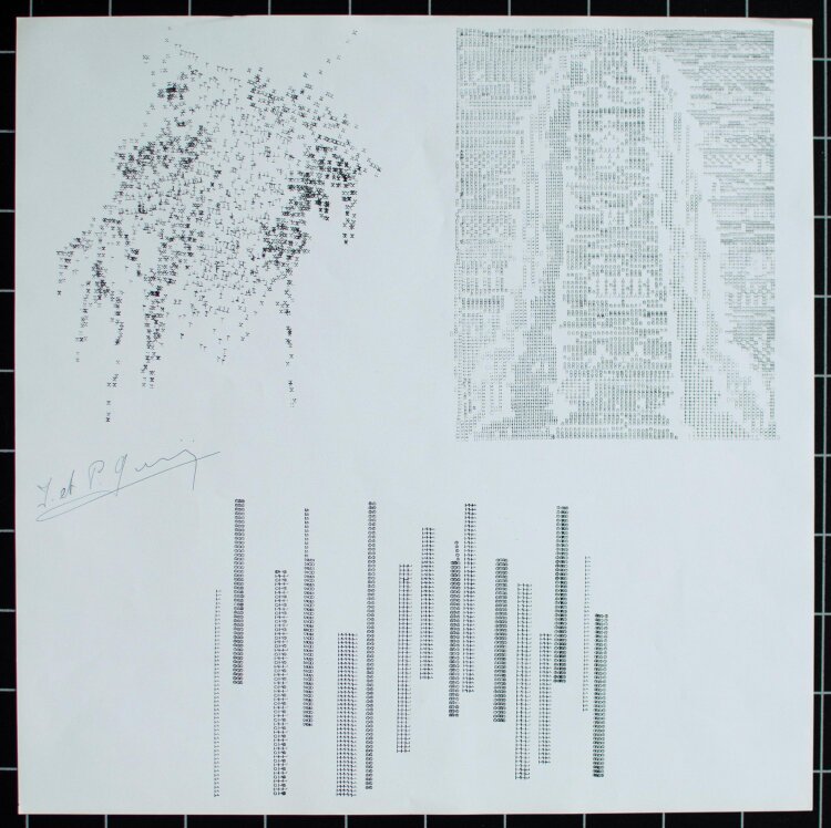 Pierre Garnier - Computer-Grafik - o.J. - Serigraphie