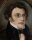 Signiert N. L. Nallen od. Nauen - Porträt Franz Schubert - o.J. - Öl auf Bein
