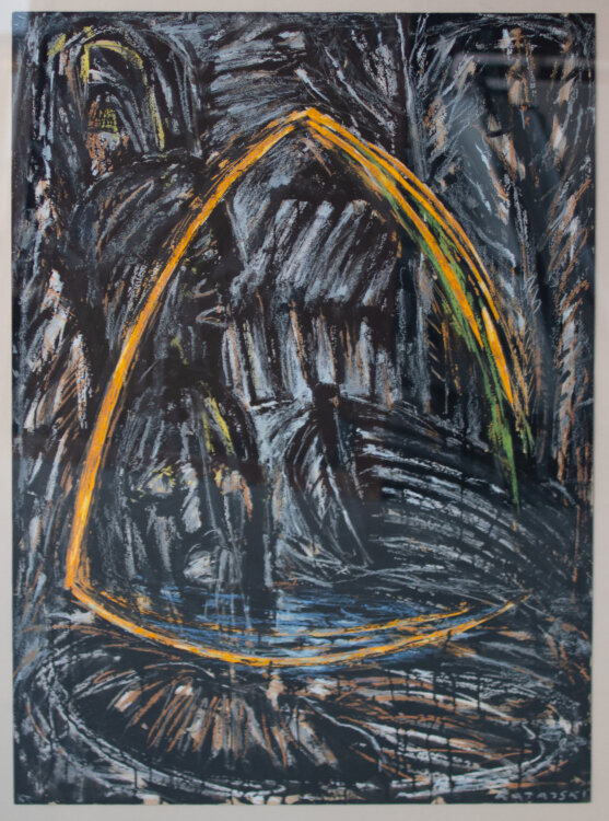Slawomir Ratajski - Ein Boot im Dunkeln - o.J. - Pastelle