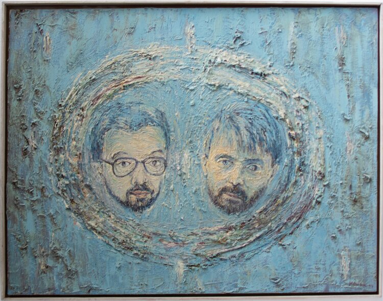 Pawel Nowak - Die Galleristen - 1993 - Malerei