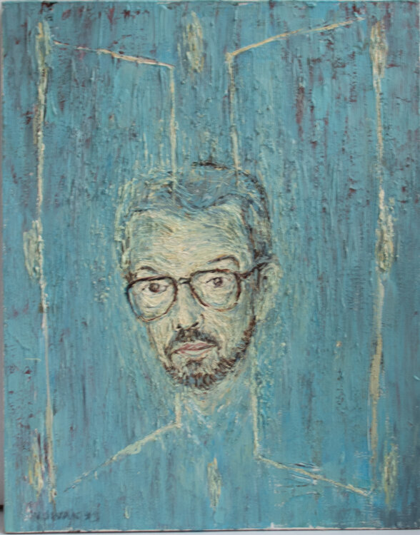 Pawel Nowak - Der Gallerist - 1993 - Malerei