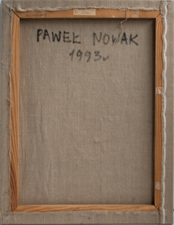 Pawel Nowak - Der Gallerist - 1993 - Malerei