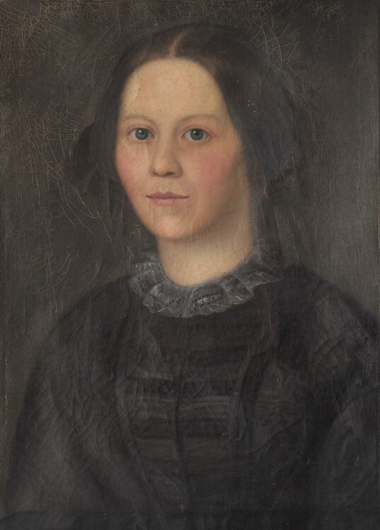 unbekannt - Frauenporträt, Biedermeier - um 1850 -...