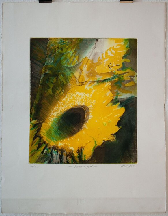 Helga Wirth - Sonnenspiel - Farbradierung - 1995 - 99/220