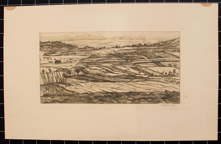 Rudolf Cammisar - Nr 29 Ammertal - Anfang 1900 - Radierung
