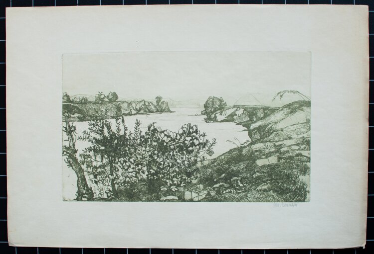 Rudolf Cammisar - Nr 34 Flußlandschaft - Anfang...