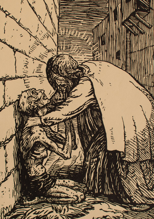 Karl Thylmann - Jesus und der Aussätzige - o.J. -...